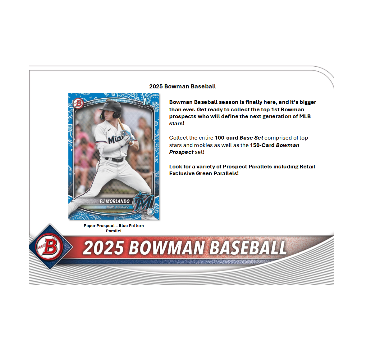 2025 Bowman Baseball Mega 20-Box Case