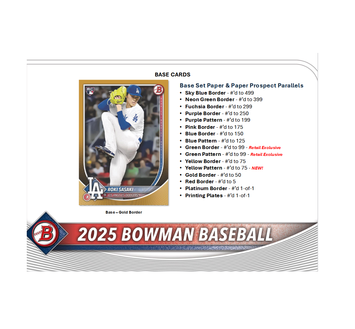 2025 Bowman Baseball Mega 20-Box Case