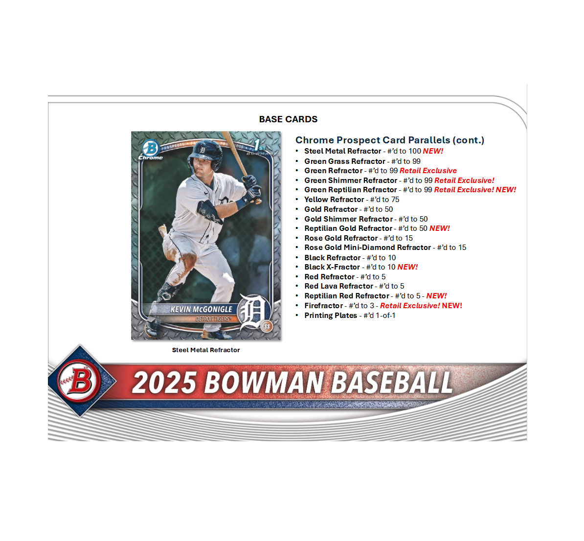 2025 Bowman Baseball Mega 20-Box Case