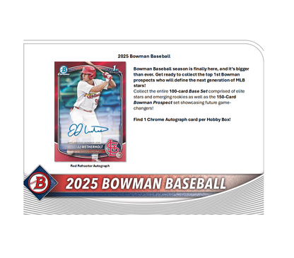 2025 Bowman Baseball Hobby Pack