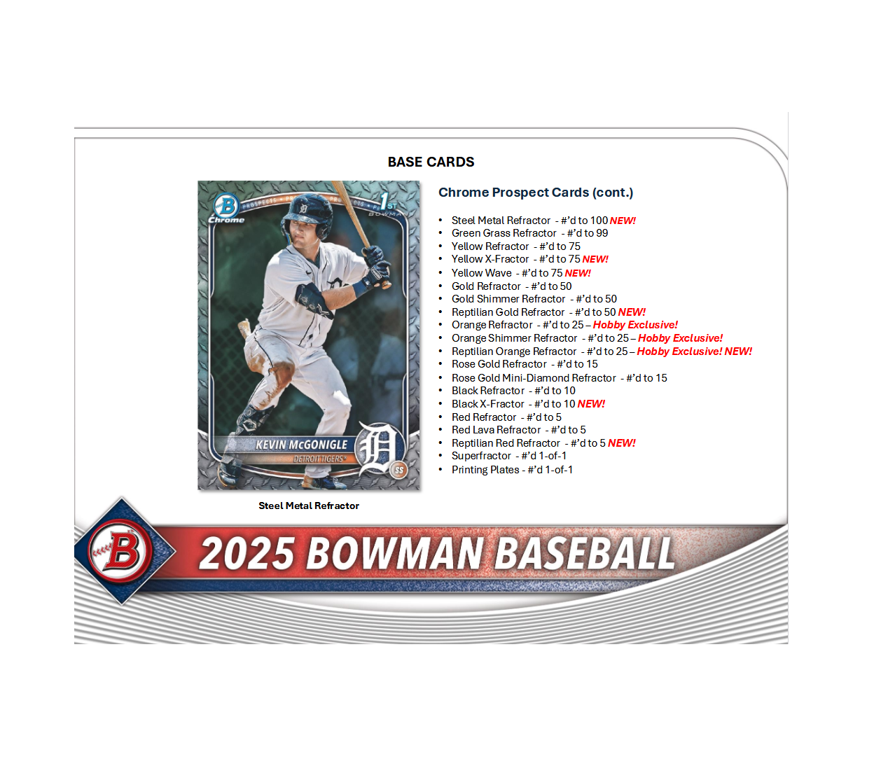 2025 Bowman Baseball Hobby Pack