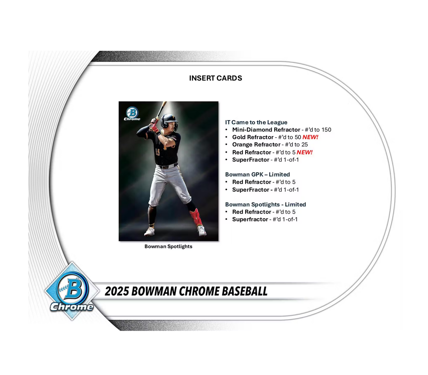 2025 Bowman Chrome Baseball Breakers Delight Box