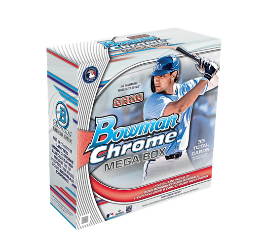 2025 Bowman Chrome Baseball Mega Box