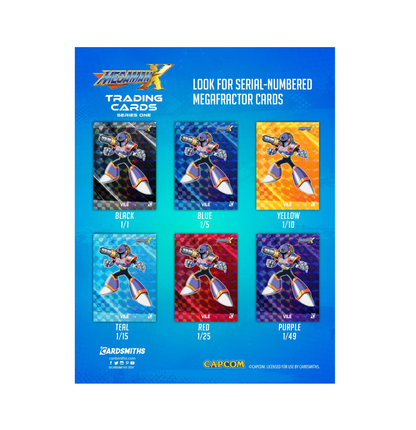 2025 Cardsmiths Mega Man X Trading Cards Collector Box