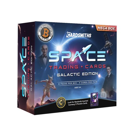 2025 Cardsmiths Space Trading Cards Mega Box