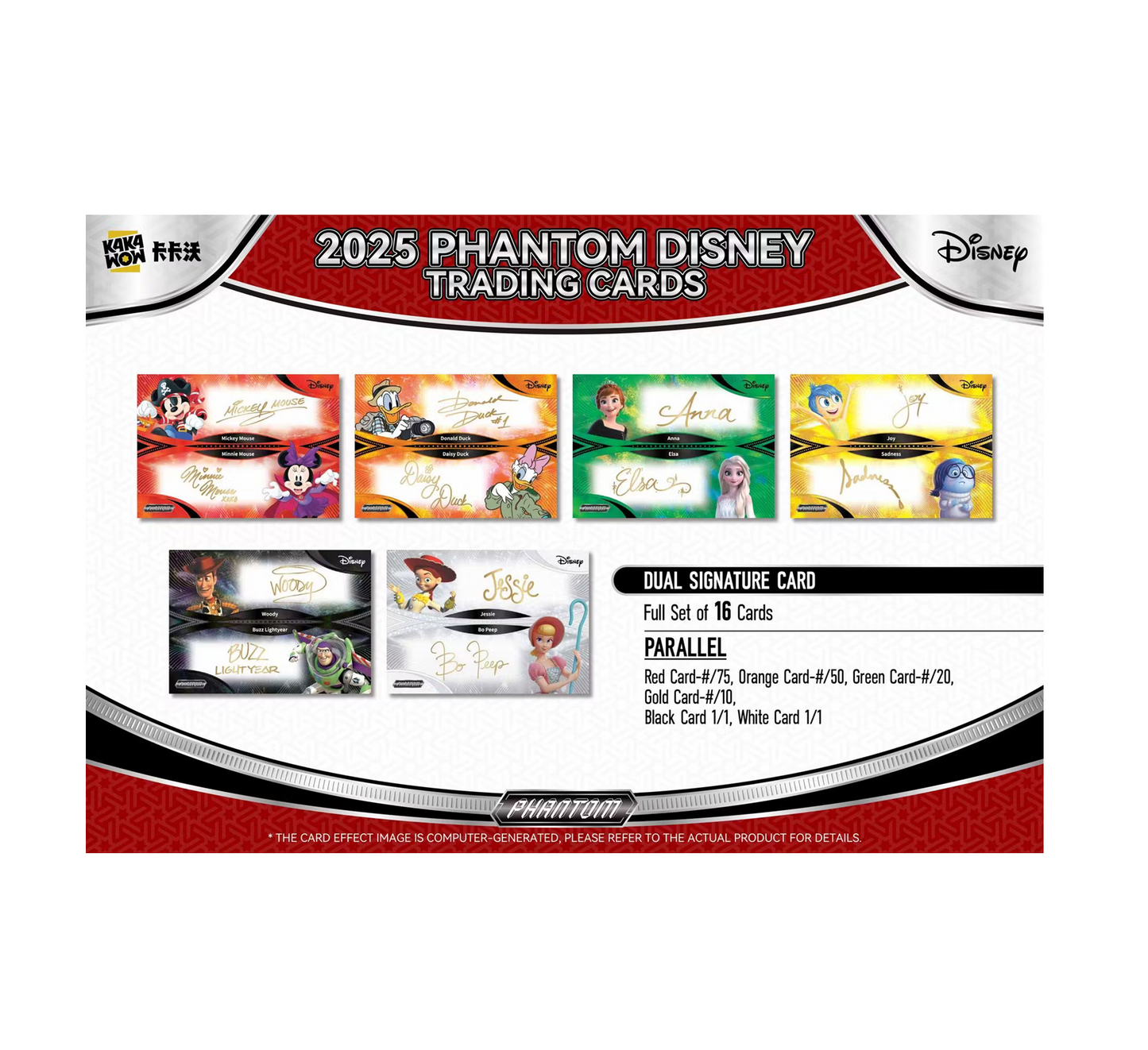2025 Kakawow Disney Phantom Hobby 10-Box Case