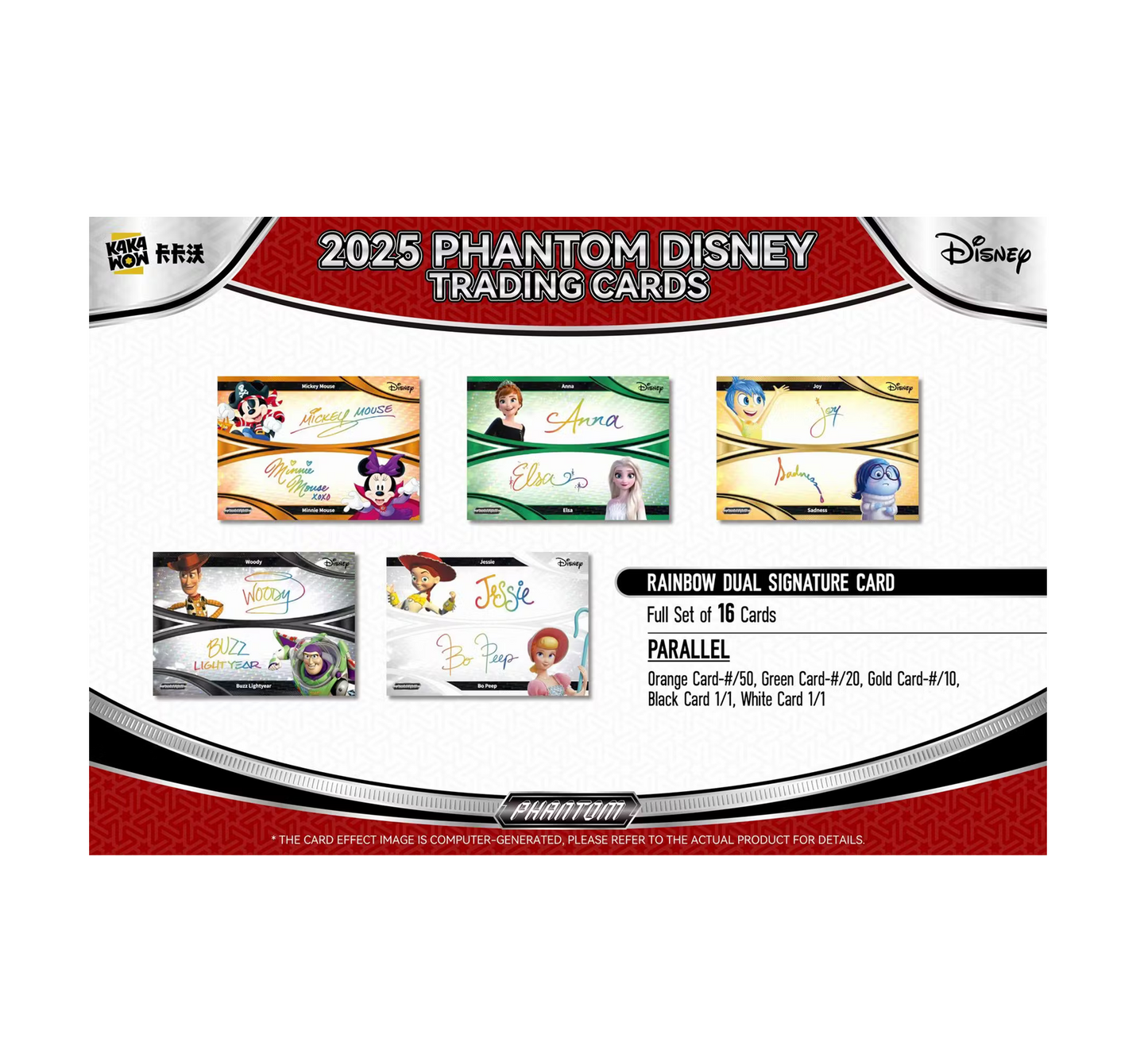 2025 Kakawow Disney Phantom Hobby 10-Box Case