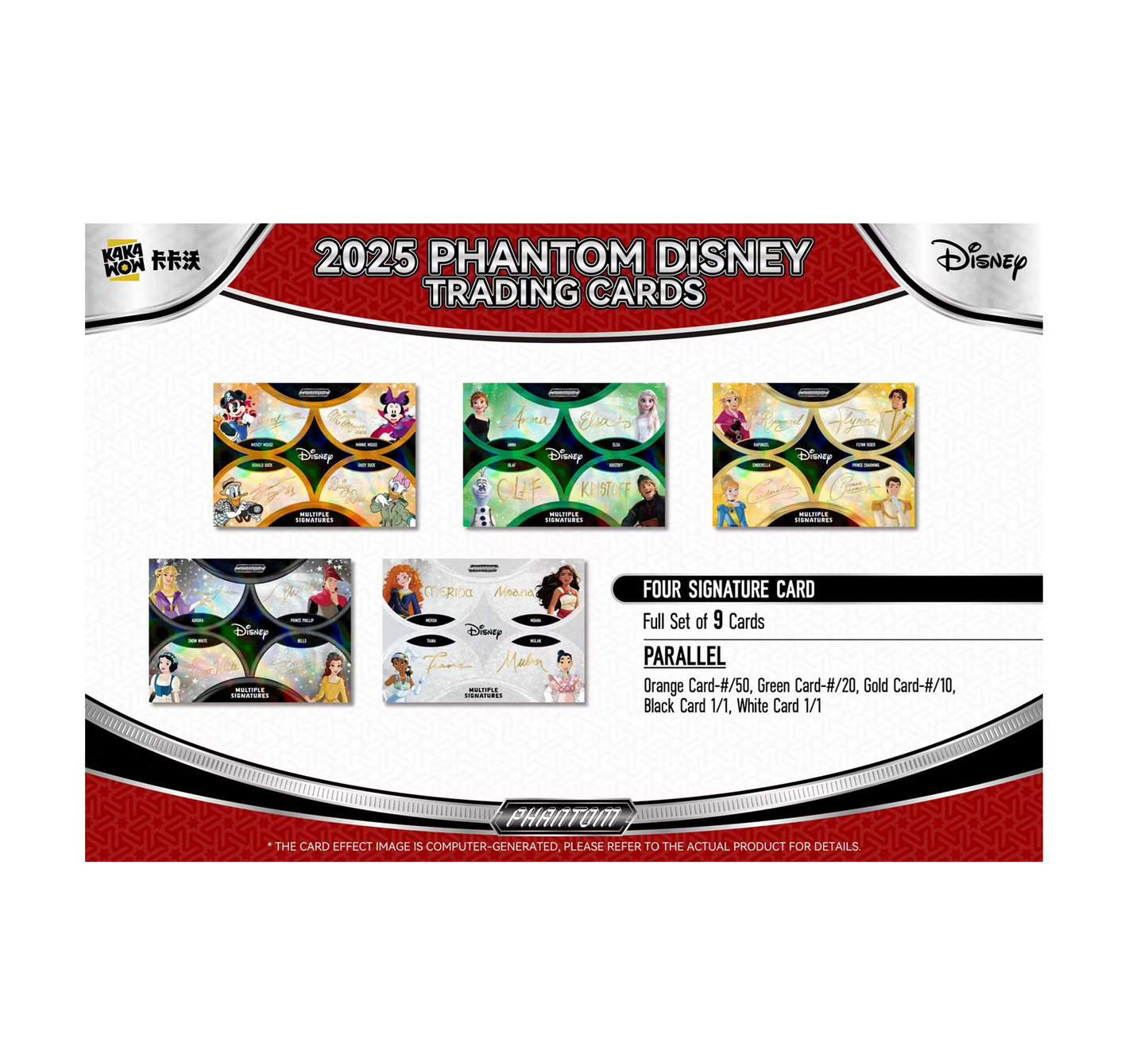 2025 Kakawow Disney Phantom Hobby 10-Box Case