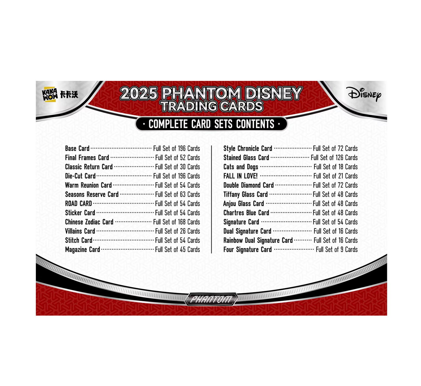 2025 Kakawow Disney Phantom Hobby 10-Box Case