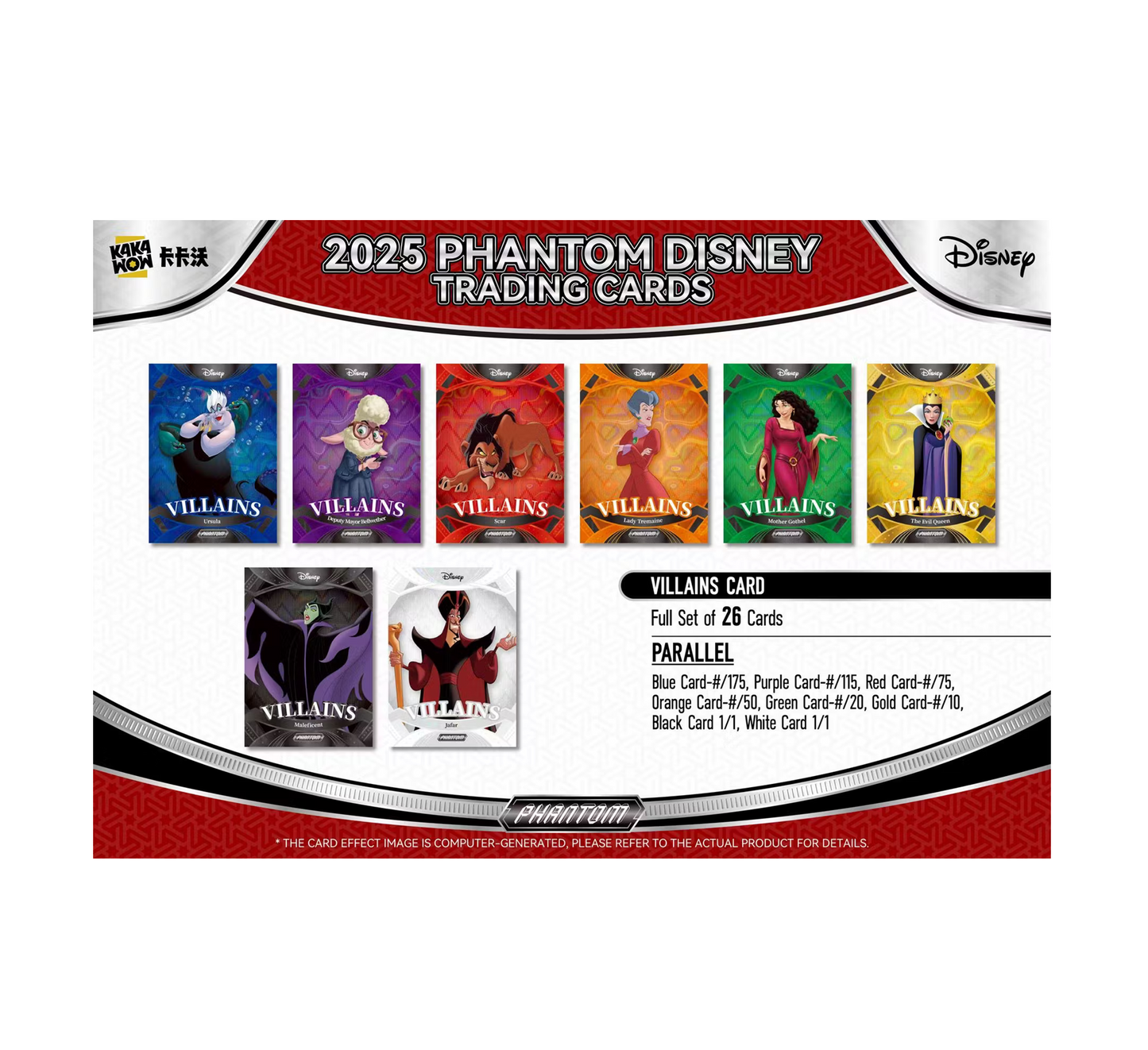 2025 Kakawow Disney Phantom Hobby 10-Box Case