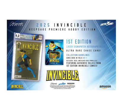 2025 Keepsake Invincible Season 1 Premiere Hobby 10-Box Case