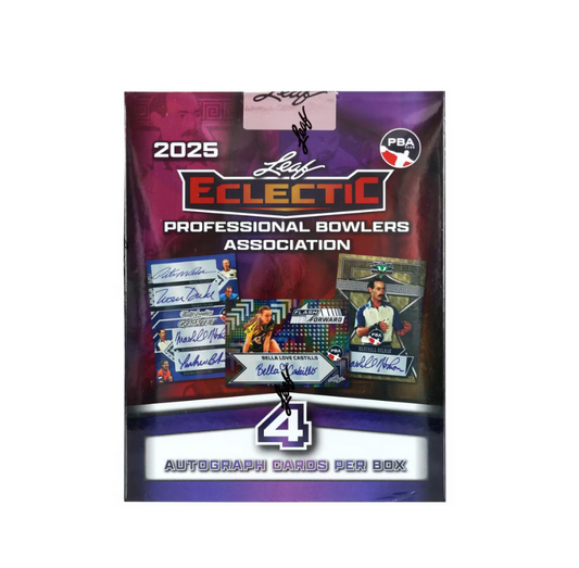 2025 Leaf Eclectic PBA Hobby Box