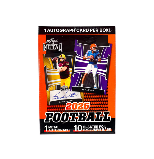 2025 Leaf Metal Football Blaster Box