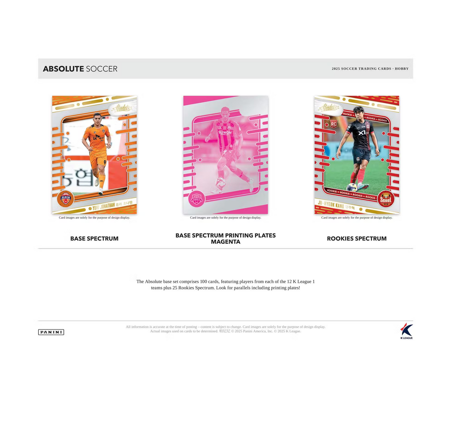 2025 Panini Absolute K League Soccer Hobby Box