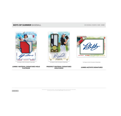 2025 Panini Boys of Summer Baseball Hobby Box
