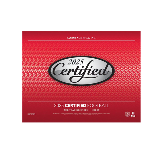 2025 Panini Certified Football Hobby Box