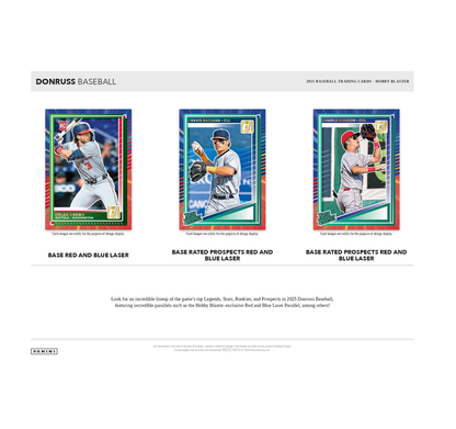 2025 Panini Donruss Baseball Hobby Blaster Box