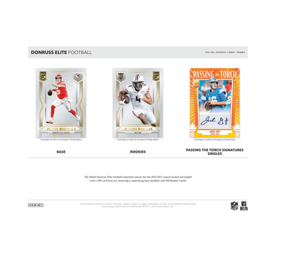2025 Panini Donruss Elite Football Hobby Box