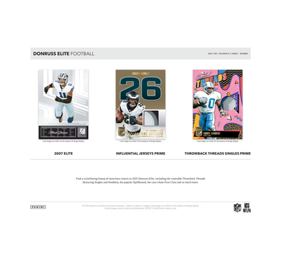 2025 Panini Donruss Elite Football Hobby Box