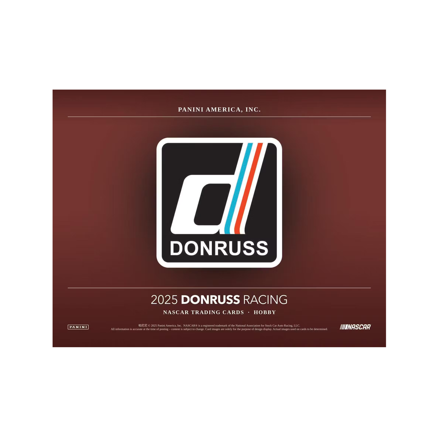 2025 Panini Donruss Racing Hobby Box