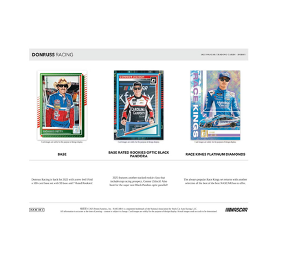 2025 Panini Donruss Racing Hobby Box