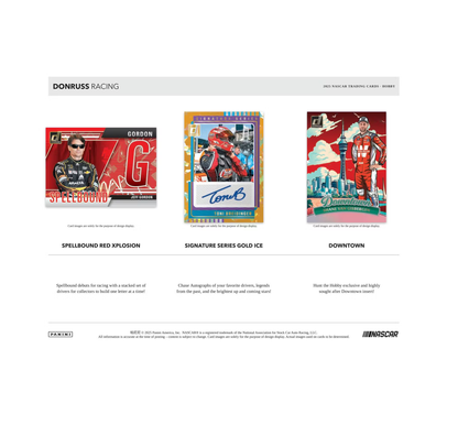 2025 Panini Donruss Racing Hobby Box