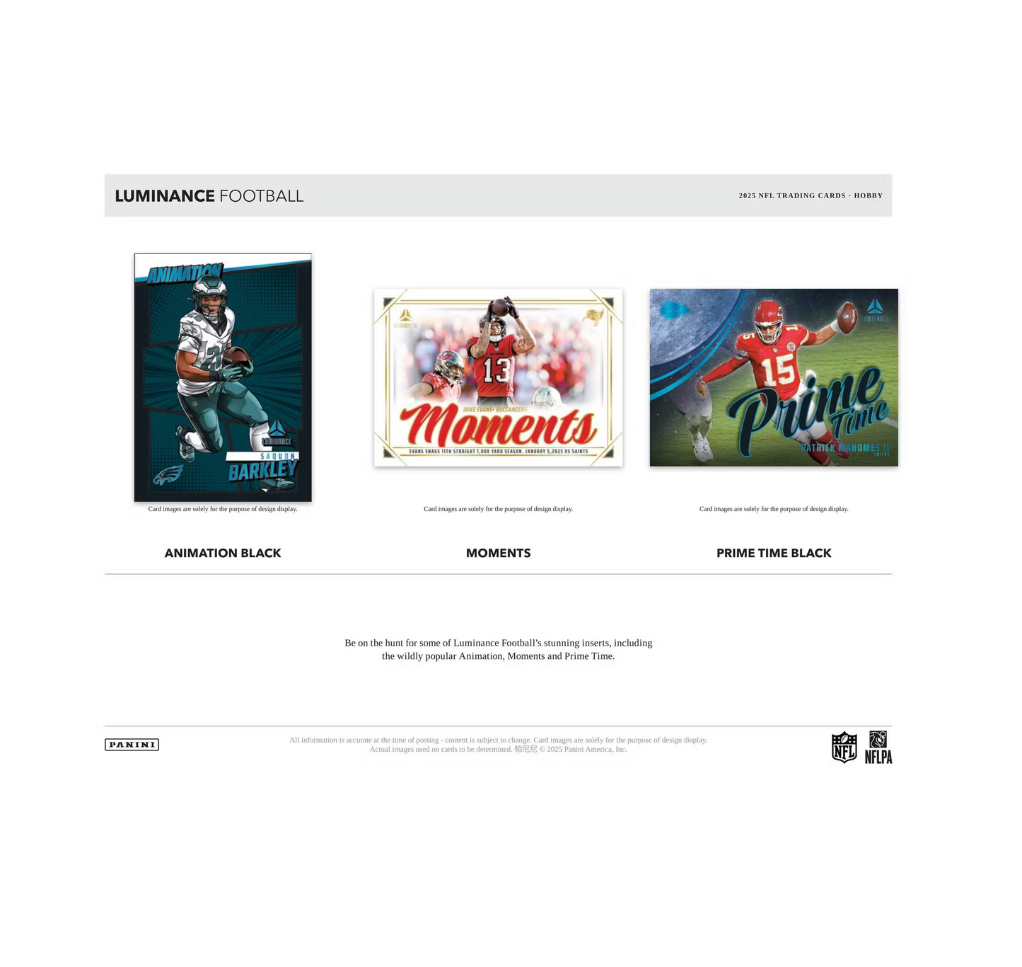 2025 Panini Luminance Football Hobby 12-Box Case