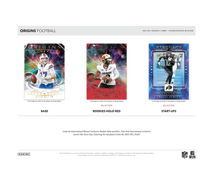 2025 Panini Origins Football International Blaster Box