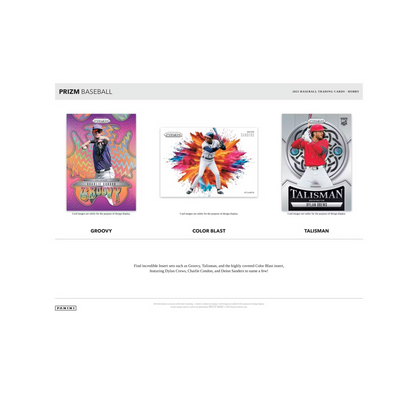 2025 Panini Prizm Baseball Hobby Box