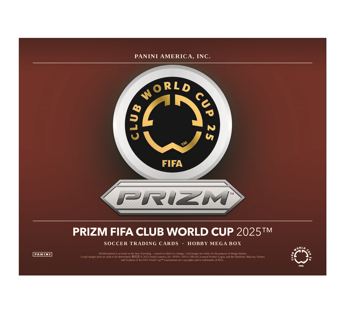 2025 Panini Prizm FIFA Club World Cup Soccer Hobby Mega Box