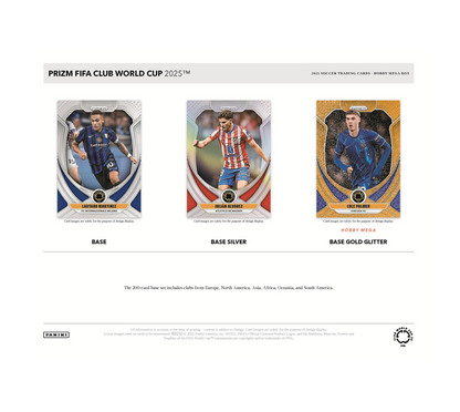 2025 Panini Prizm FIFA Club World Cup Soccer Hobby Mega Box