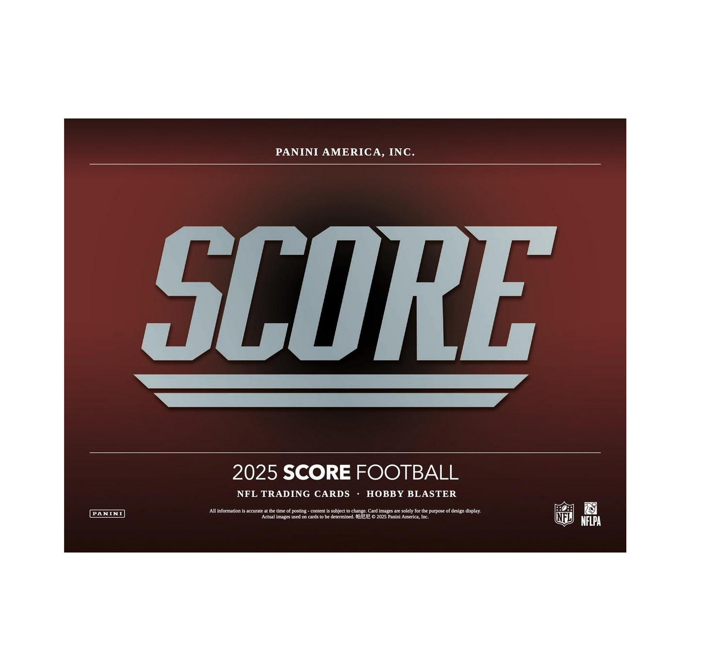 2025 Panini Score Football Hobby Blaster Box