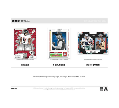 2025 Panini Score Football Hobby Blaster Box
