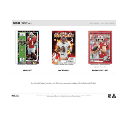 2025 Panini Score Football Hobby Blaster Box