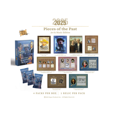 2025 Pieces of the Past Art & Music Edition 10-Box Case