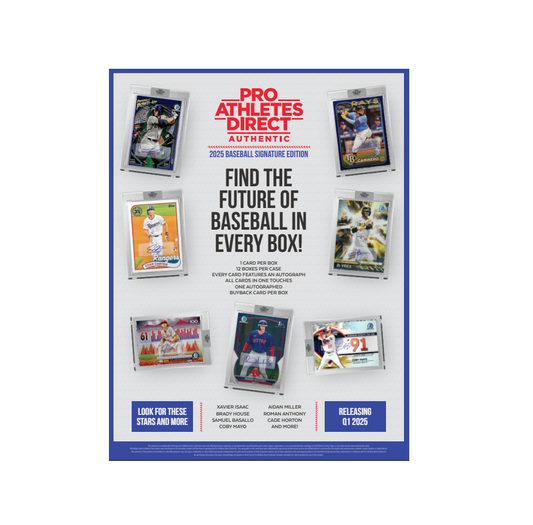 2025 Pro Athletes Direct Signature Edition Baseball Box
