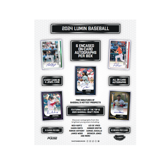 2025 Pulse Lumin Baseball Hobby 12-Box Case