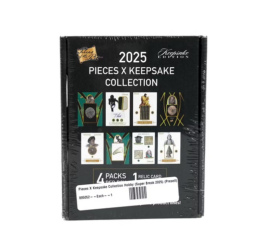2025 Super Break Keepsake Pieces X Collection Hobby Box