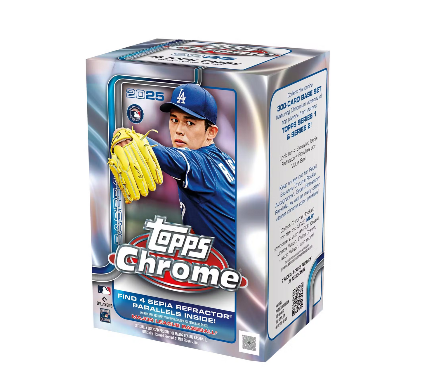 2025 Topps Chrome Baseball Blaster 40-Box Case