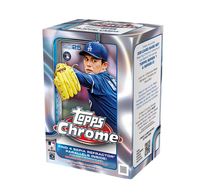 2025 Topps Chrome Baseball Blaster 40-Box Case