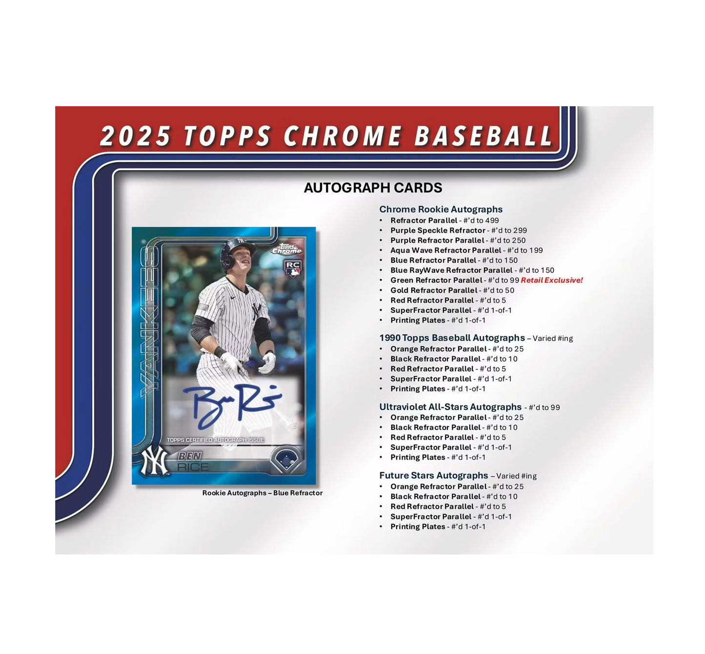 2025 Topps Chrome Baseball Blaster 40-Box Case