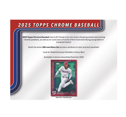 2025 Topps Chrome Baseball Blaster 40-Box Case