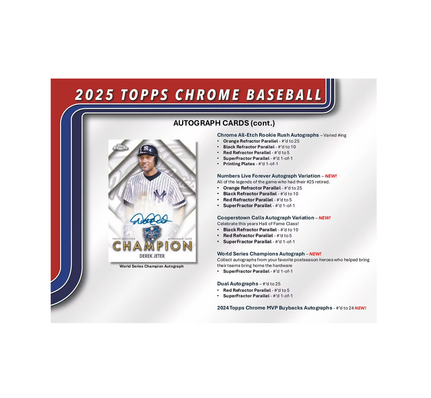 2025 Topps Chrome Baseball Breaker's Delight Box