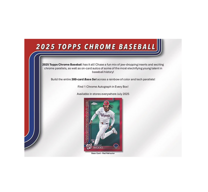2025 Topps Chrome Baseball Breaker's Delight Box