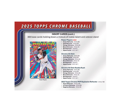 2025 Topps Chrome Baseball Breaker's Delight Box