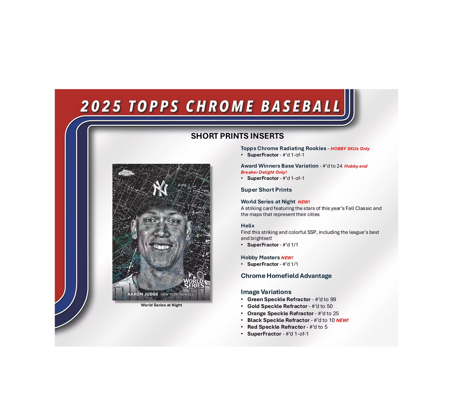2025 Topps Chrome Baseball Breaker's Delight Box