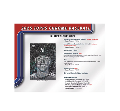 2025 Topps Chrome Baseball Breaker's Delight Box