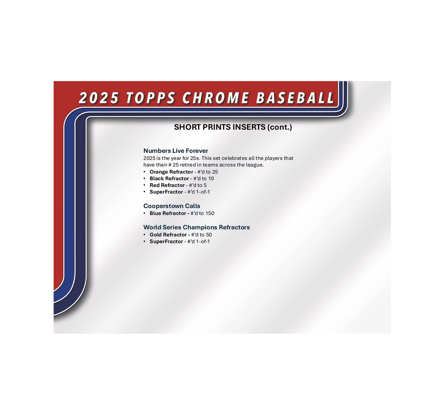 2025 Topps Chrome Baseball Breaker's Delight Box