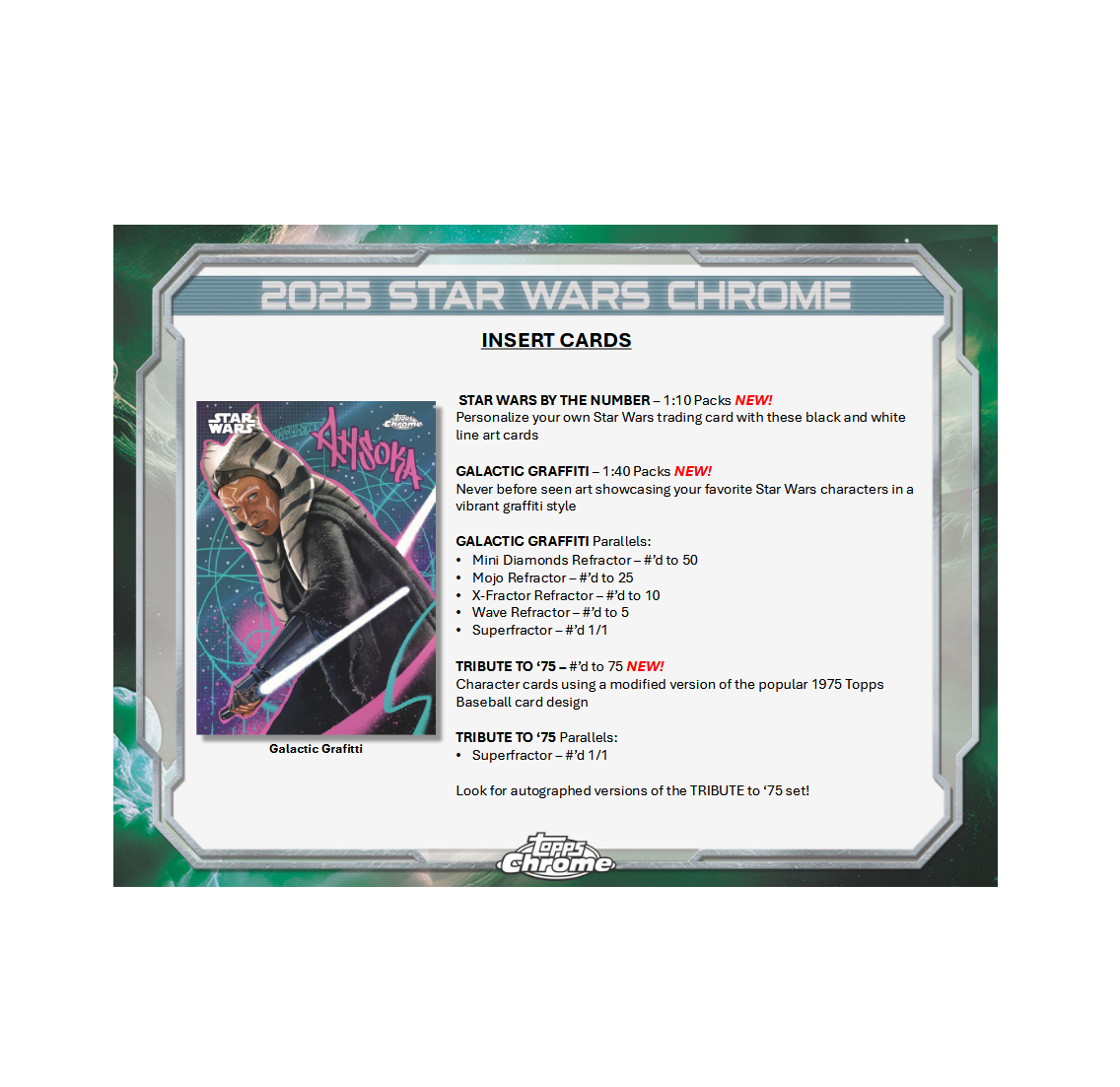 2025 Topps Chrome Star Wars Breaker's Delight Box