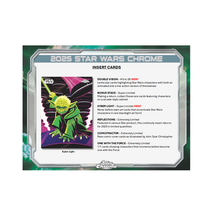 2025 Topps Chrome Star Wars Breaker's Delight Box